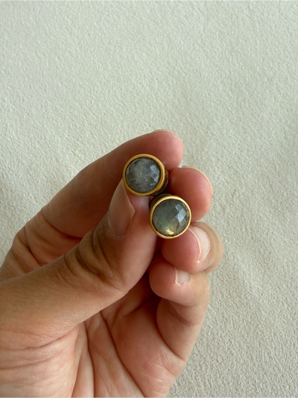 Signature Labradorite Earrings - Picture 2 of 6